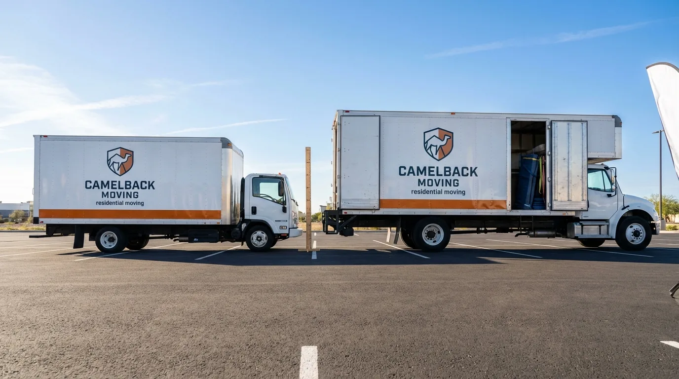 Moving truck size capacity guide in Hornell